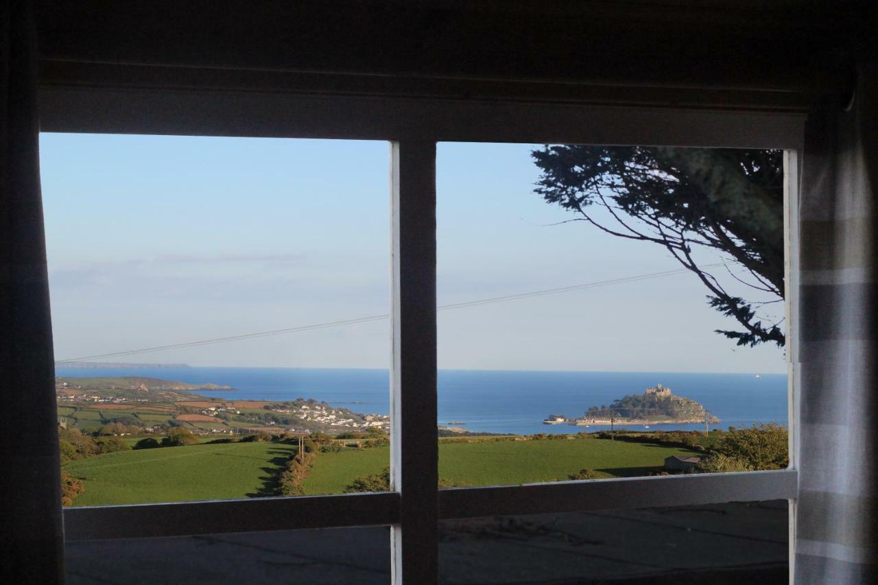 Scandi Cabin On A Hill, With Stunning Panoramic Views Ludgvan Εξωτερικό φωτογραφία